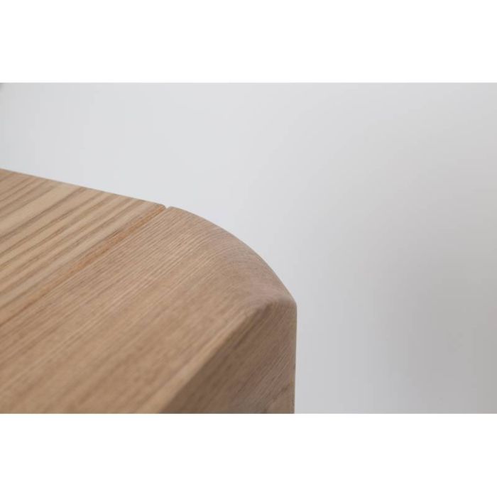 Mesa de Comedor Estilo Nórdico Madera Natural, 180 Cm