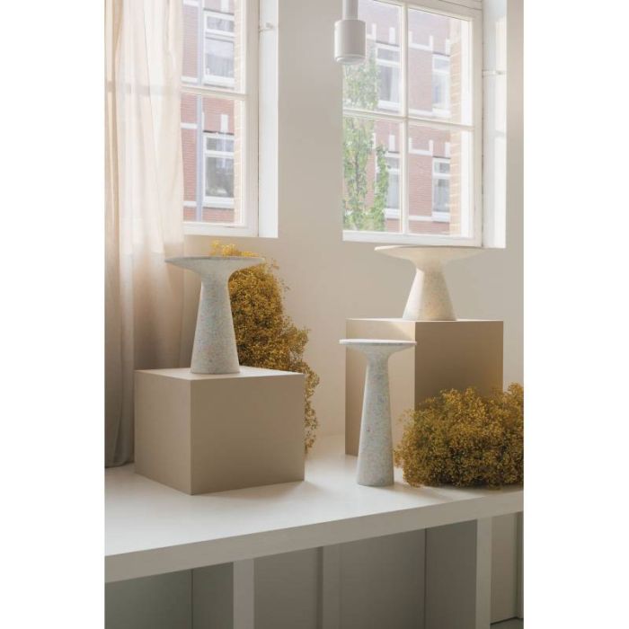 Mesa Centro Exterior Terrazo Multicolor, 50 Cm