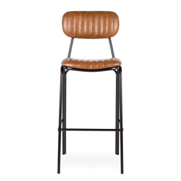 Taburete Smilia Marrón Negro