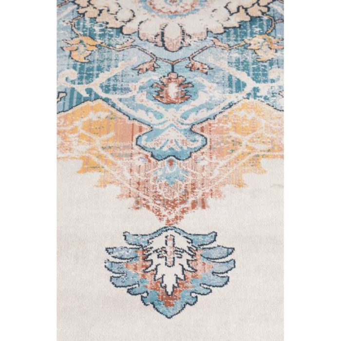 Alfombra Mahal Algodón Tejido Sintético Multicolor, 240 Cm