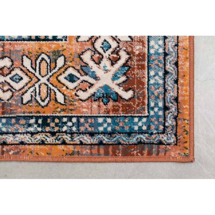 Alfombra Mahal Algodón Tejido Sintético Multicolor, 240 Cm