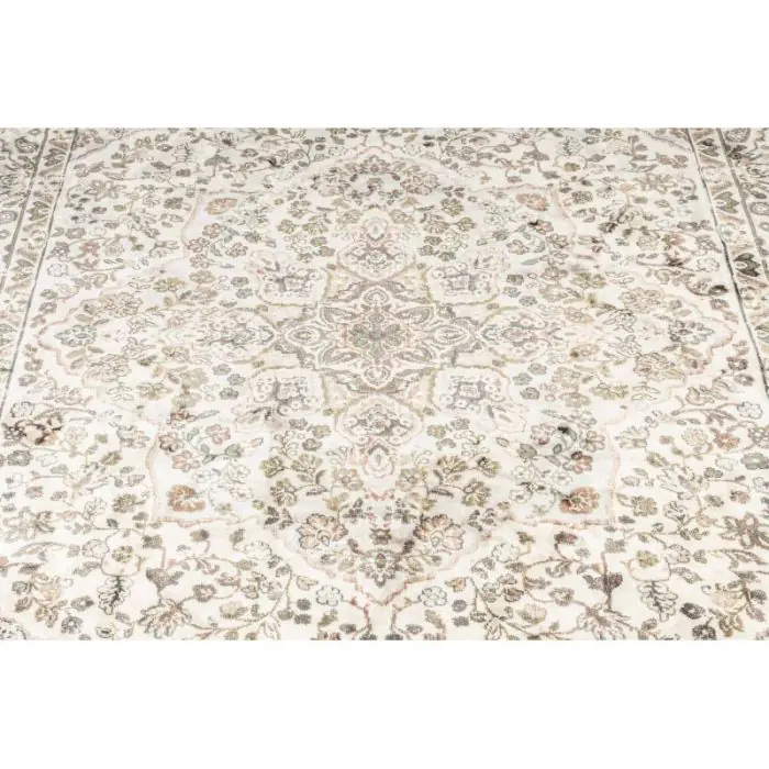 Alfombra Vogue Oriental Color Marfil, 170 Cm