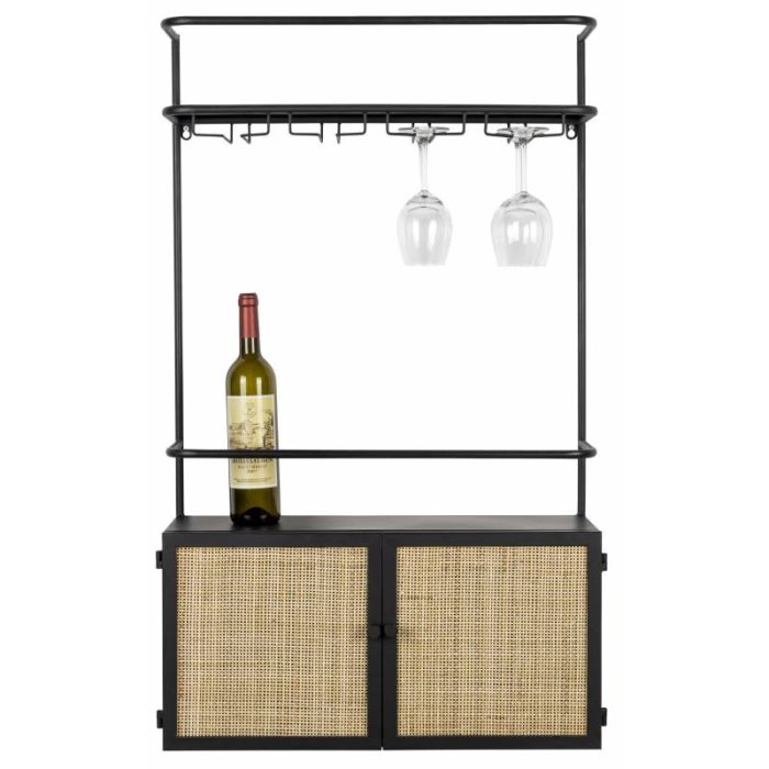 Estantería Vinoteca De Pared Estilo Nórdico