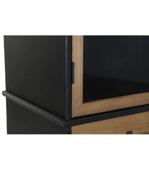 Vitrina Color Negro, 189 Cm
