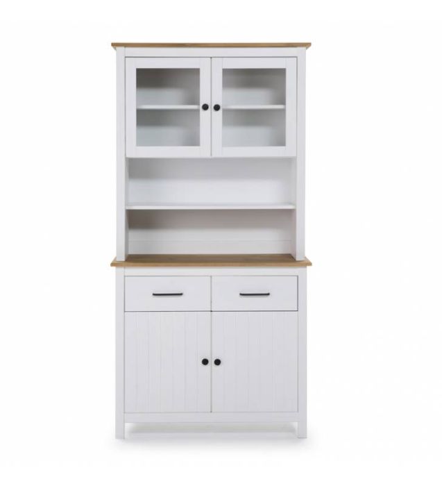 Vitrina Miranda Estilo Nórdico-Moderno, 180 Cm