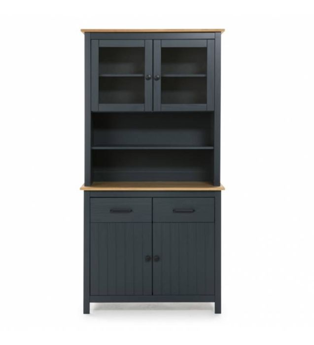 Vitrina Miranda Estilo Nórdico-Moderno, 180 Cm