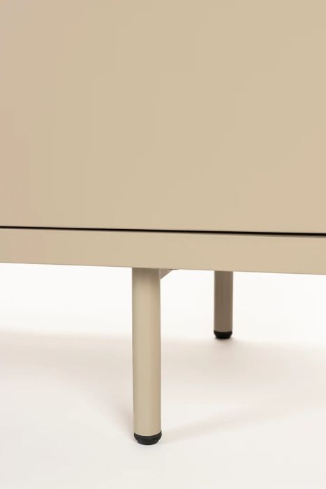 Aparador Bajo Acabado Beige Hierro, 140 Cm