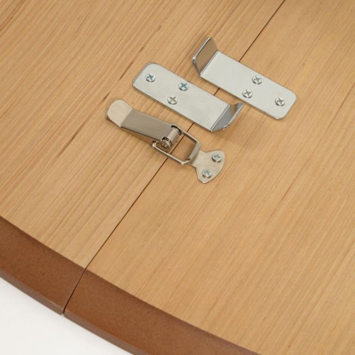 Mesa Extensible Ovalada Roble Madera Caucho Natural, Ø 120 (200) Cm