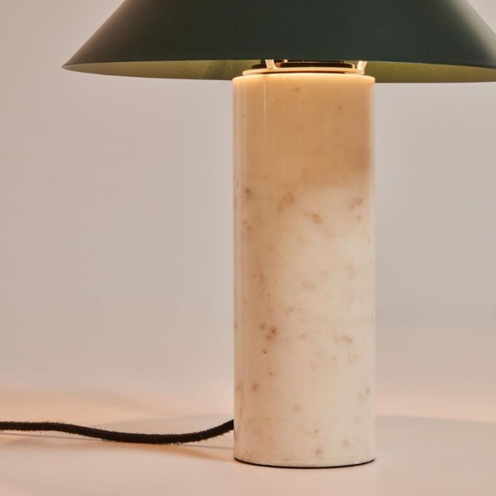 Lámpara de Sobremesa Valentine Verde, 32 Cm