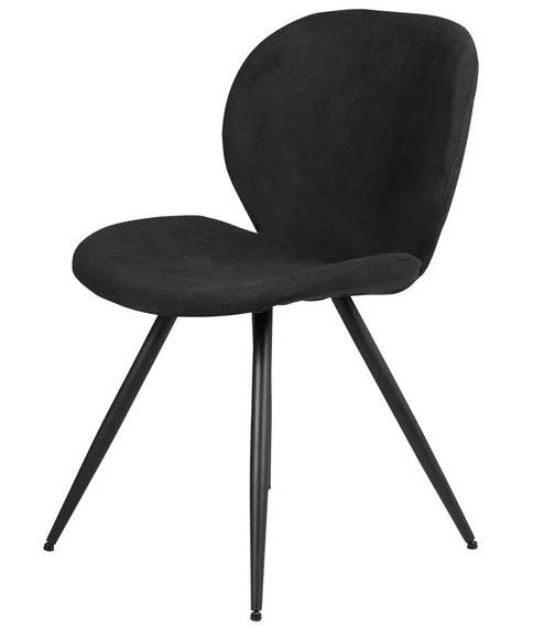 Silla de Comedor Zinia de Diseño Tejido Metal, 49 Cm