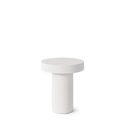 Mesa Auxiliar Jardín Mirko Blanco