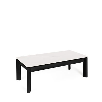 Mesa Centro Elevable Roland Blanco/Negro