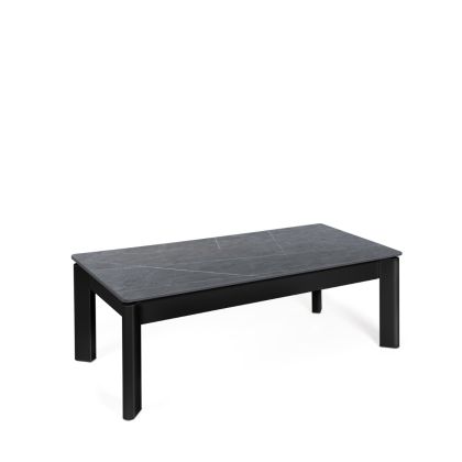 Mesa Centro Elevable Roland Gris/Negro