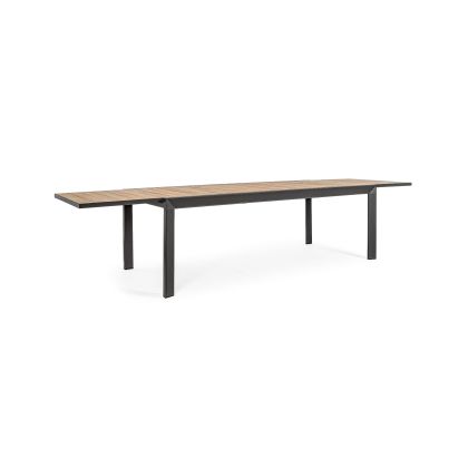 Mesa Extensible Belmar Gris Antracita, 220/340 Cm
