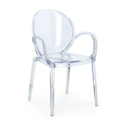 Silla Camilla Acabado Transparente