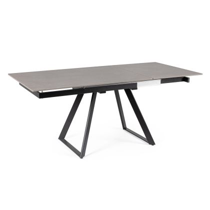 Mesa Extensible Reeta Gris Negro