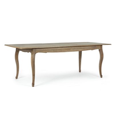 Mesa Extensible Domitille Estilo Vintage Diseño Clásico, 180-225 Cm
