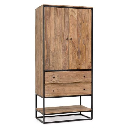 Aparador Alto Nartan Madera Maciza Sheesham, 190 Cm