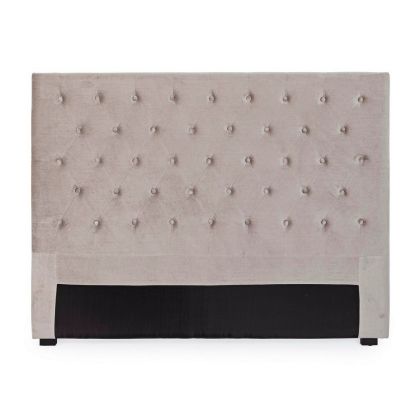 Cabecero Cama Carpar Vintage Gris Claro