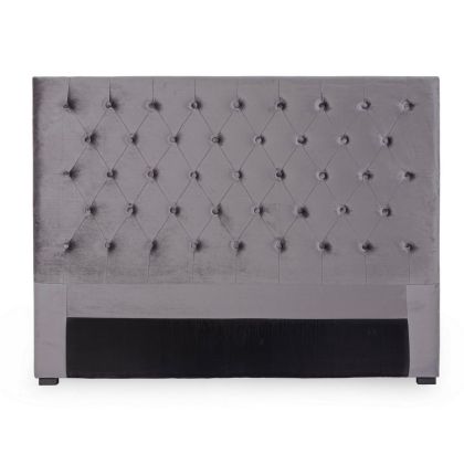 Cabecero Cama Carpar Vintage Gris Oscuro