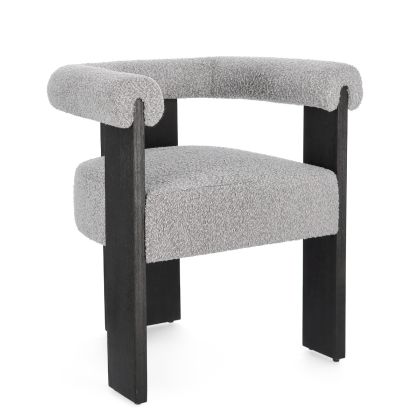 Silla Agape Gris Negro