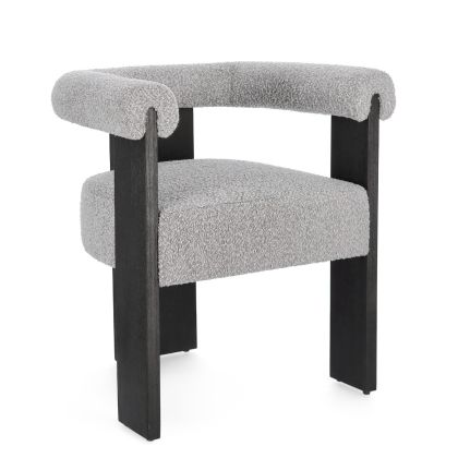 Silla Agape Gris Negro