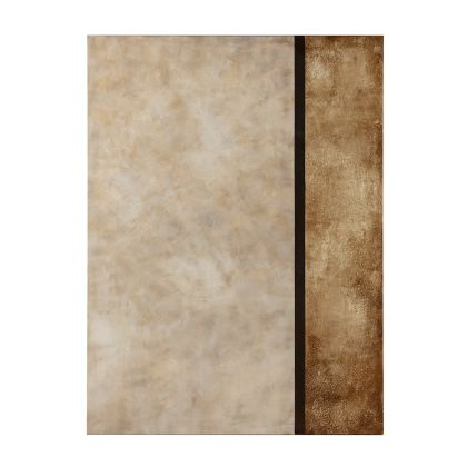 Lienzo 90x5x120 Lienzo -- Crema/Negro/Marfil