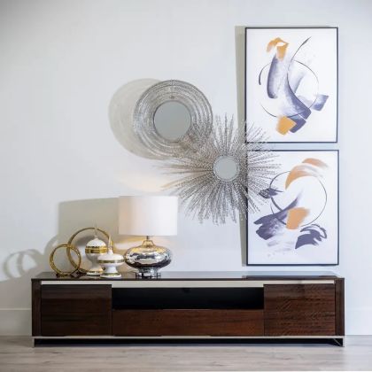 Mueble TV Moderno Vintage Marrón 