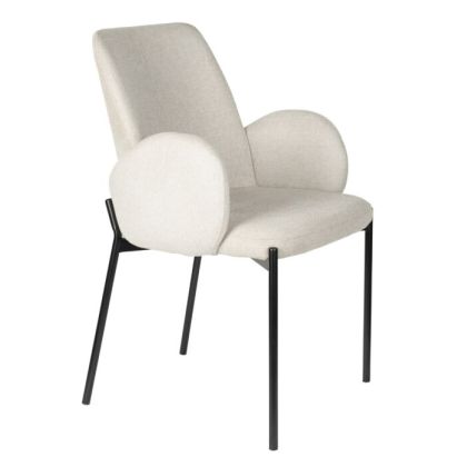 Silla Comedor Brazos Tjarda Blanco