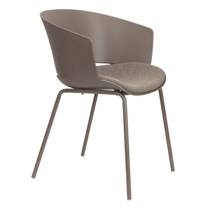 Silla Polipropileno Metal Gris, 54'5 Cm
