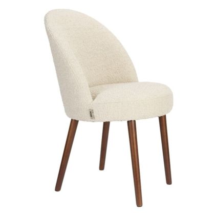 Silla Comedor Barbara Bouclé Beige