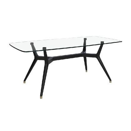 Mesa Comedor Ovalada Estilo Moderno, 200 Cm