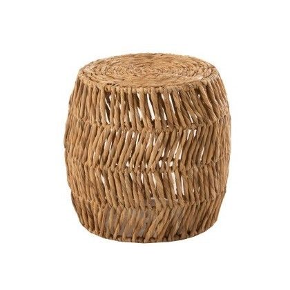 Mesa Auxiliar Estilo Tropical Jacinto Agua Trenzado, 41 Cm