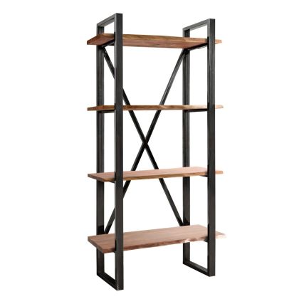 Estantería Indus Madera Acacia Metal, 180 Cm