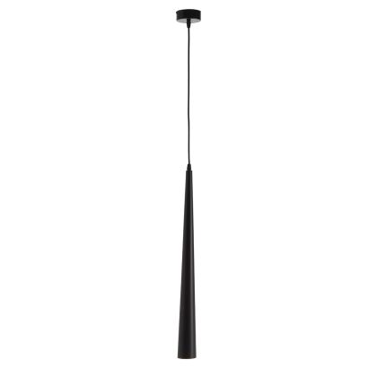 Ceiling Lamp 6x6x60 Wood Black