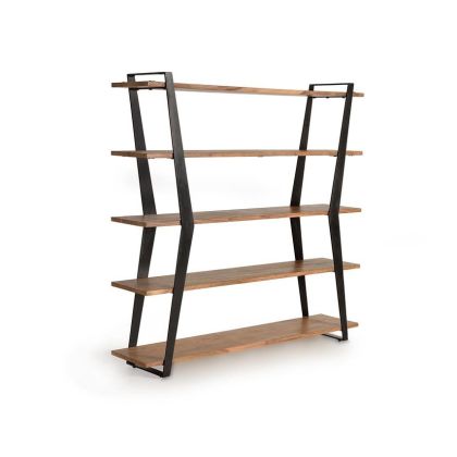 Libreria Acacia Natural Maciza Forja, 178 Cm