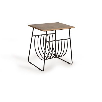Mesa auxiliar industrial revistero