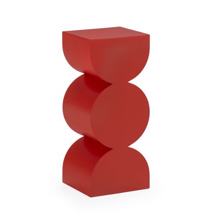 Mesa Auxiliar 28x28x66 Madera -- Coral