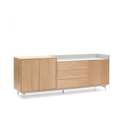 Aparador Buffet Dm Chapa Metal, 200 Cm