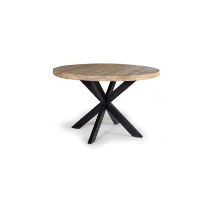 Mesa comedor industrial redonda