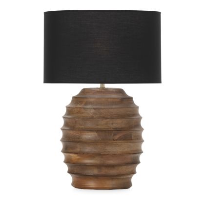 Table Lamp without shade 29x29x40 Mango Wood/Metal