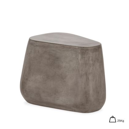 Side Table 60x45x44 Concrete -- Dark Anthracite Grey