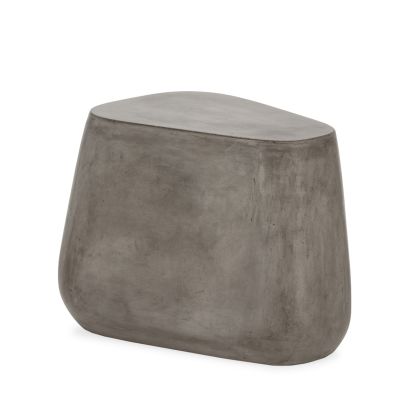 Mesa Auxiliar 60x45x44 Cemento Antracita Oscuro 