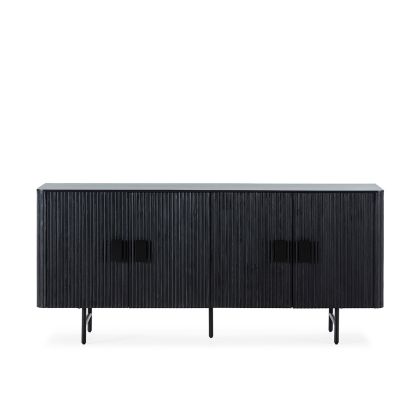 Sideboard 192x45x85 Wood/Metal -- Black