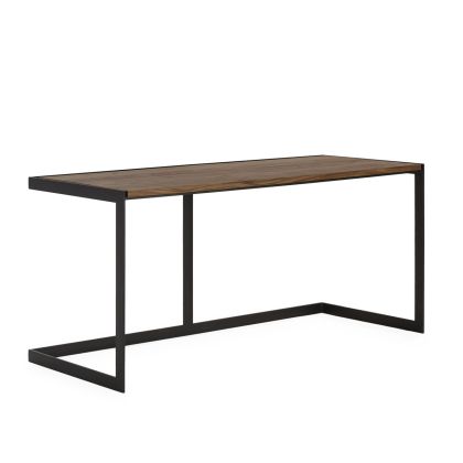 Escritorio 160x65x76 Madera de Olmo/Metal