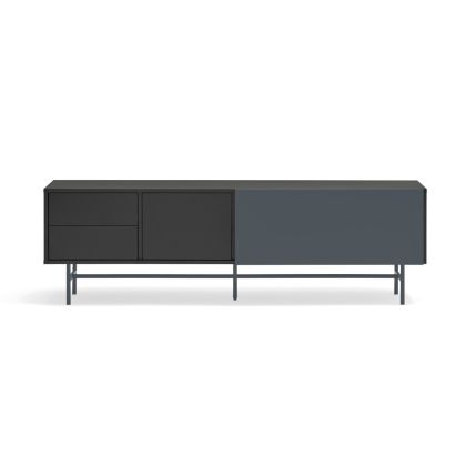 Mueble TV Nube Negro Antracita