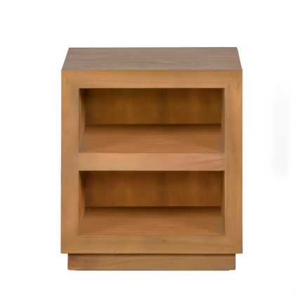 Bedside Table 50x40x55 Cedar Wood -- Natural