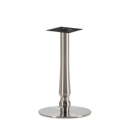 Table Base 45x45x72 Steel Brushed Steel