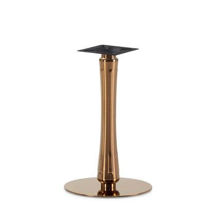 Table Base 45x45x72 Rose Gold Steel