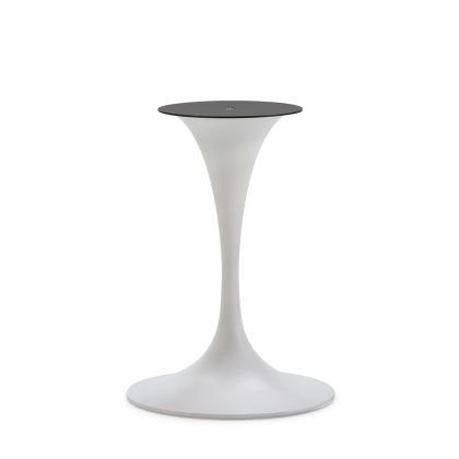 Table Base 51x51x72 White Metal